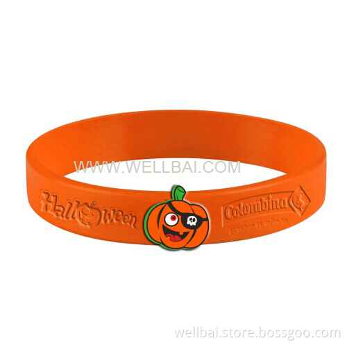 Silicone Rubber Wristband Bracelet for Promotion Gift